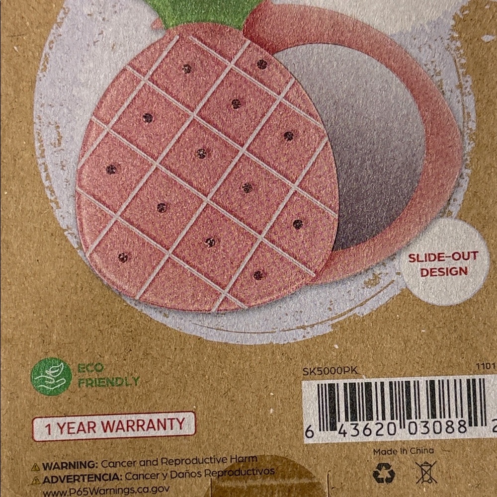 Pink Pineapple Smartphone Mirror — image 4 of 4
